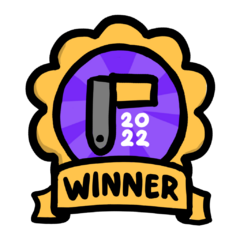 2022 winner badge
